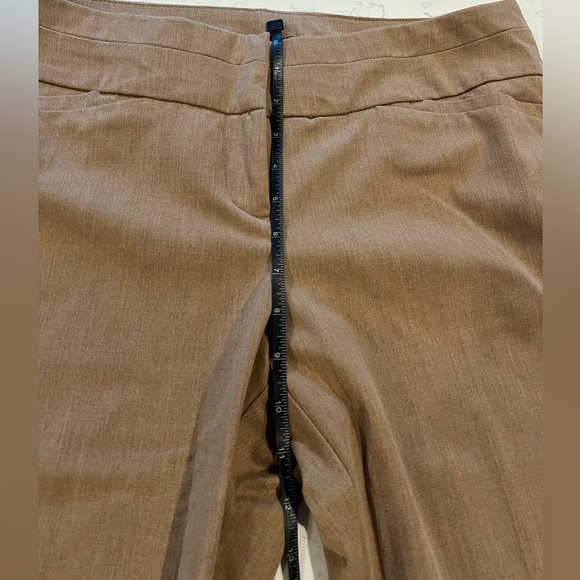 Worthington Petite Modern Fit Tan Brown Career Office Business Pants Size 10P - Picture 8 of 9